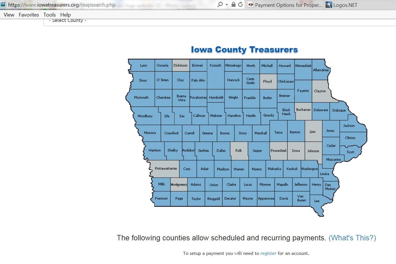 Iowa Map of Counties and how to Video link